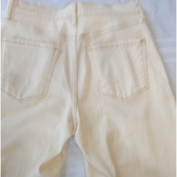 Wide Leg High Waist cropped pants sz 6 - Picture 6 of 6